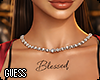 Blessed Tattoo Chest F