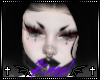 k! Blk-Red Glit Lash