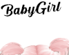 Anim Babygirl Head Sign