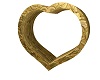  gold heart w/pose