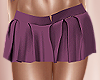 T- Skirt Pleat purple