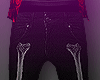 Emo Skull Black Jeans