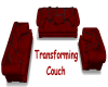 Red Transforming Couch
