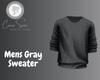 Mens Gray Sweater