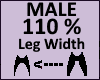 Leg Thigh Scaler 110%