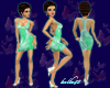 B*Summer T Strp Dr Aqua