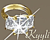 Clr Dia Engagement Ring