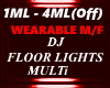 DJ LIGHTS,MULTI CLRS,M/F