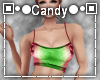 Red/Green Candy Top