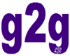 LJC's g2g Purple Sticker
