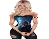 blue wolf corset