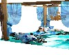 baldaquin blue