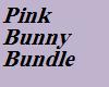 (V) Pink Bunny Fur Set