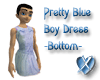 Blue Boy Dress: Bottom