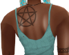 (K08) Pentagram Back Tat