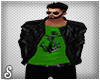 Black Green Fit + Shoes