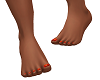 Pretty Feet Red Nails :)