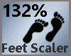 Feet Scalre 132% M A