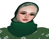 MY Hijab - Green Batik