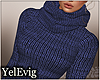 [Y] Leila blue sweater