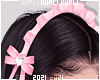 $K  Maid Headband Pink