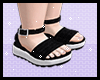 KIDS Black Sandals