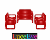 Red Andreas PVC Set