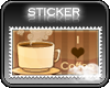 -S- Coffee Addict Stamp