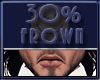 Frown 30%