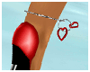 [m58]Heart Anklet