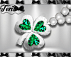 Long Shamrock Necklace