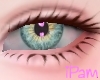 p. green heart eyes