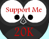 xLLx 20K Support Sticker