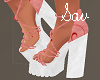 Coral/Wht Chunkies