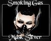 -A- Smoking Mask Silver