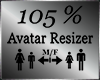 Avatar Scaler 105% M/F