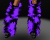 *Furry Rave Purple Boots