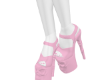 Pink Skull Heels V2