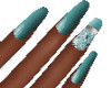 Sage Green Nails