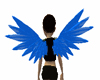 Blue Cherub Wings