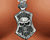 !Harley 3DSkull Necklace