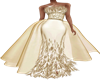 Empire Gown Gold