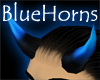 Blue Demon Horns