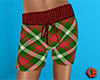 Christmas Plaid Shorts F