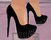 Black Heels w Glitter