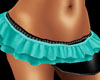 Teal Samba Skirt