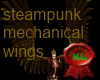 steampunk mech wings