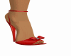Red silk Shoes