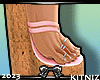 Summer Pink Wedges