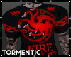 Fire&Blood Red Tshirt